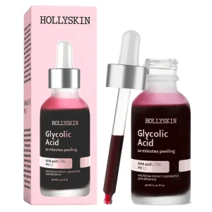 HOLLYSKIN - Glykolový peeling – sérum na obličej -  SLEVA 50%