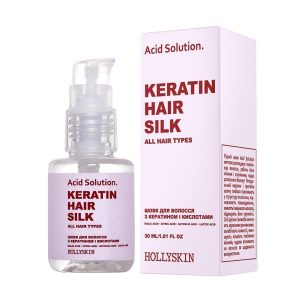 HOLLYSKIN - Hedvábí na vlasy s keratinem a kyselinami -  SLEVA 50%