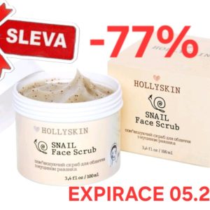 HOLLYSKIN - SLEVA - Pleťový peeling -  Snail - SLEVA 77%