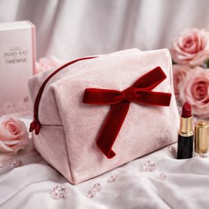 ,,MARY KAY,, - Elegantní kosmetická taštička v jemném sametovém provedení