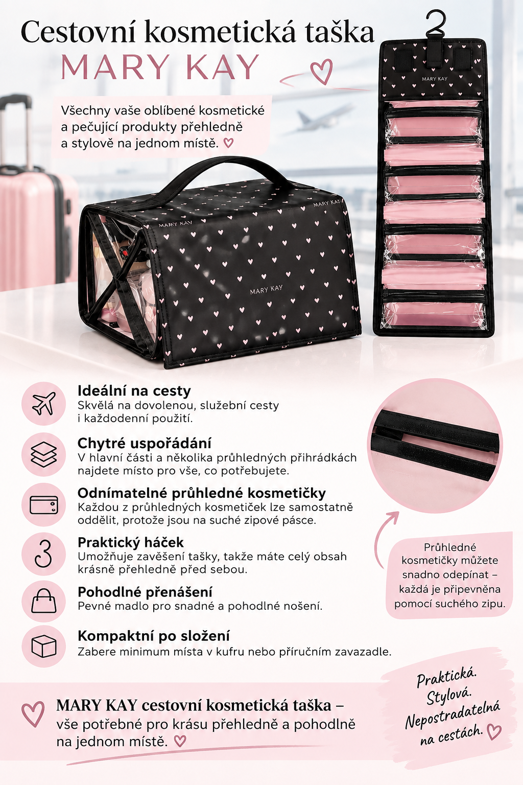 MARY KAY – Cestovní kosmetická taška